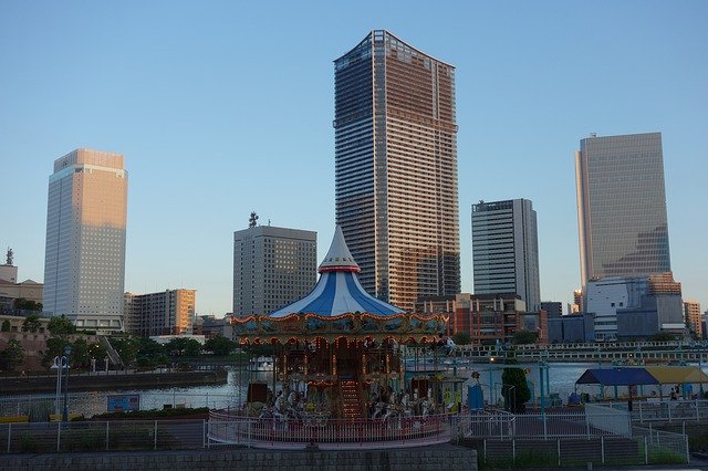 Free download Yokohama Minatomirai Japan -  free photo or picture to be edited with GIMP online image editor