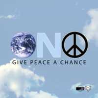 Free download Yoko Ono, Give Peace A Chance, Single, album cover, 2008 free photo or picture to be edited with GIMP online image editor