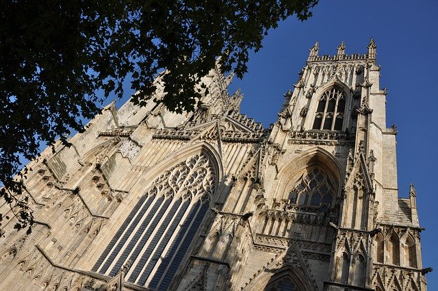 Téléchargement gratuit de York Minster Britain Cathedral - photo ou image gratuite à modifier avec l'éditeur d'images en ligne GIMP