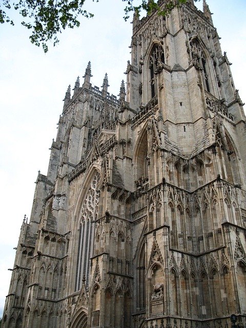 Download gratuito Cattedrale di Yorkminster York - foto o immagine gratis da modificare con l'editor di immagini online di GIMP