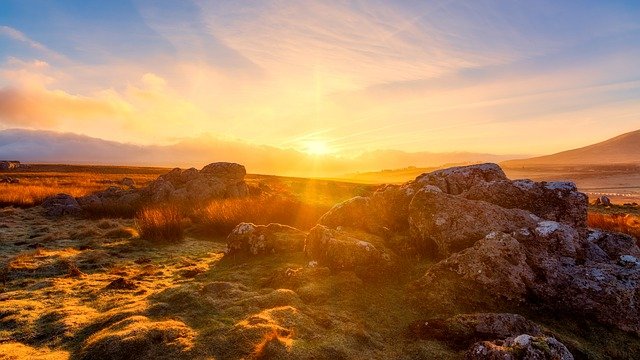 Free download yorkshire dales golden hour sunrise free picture to be edited with GIMP free online image editor