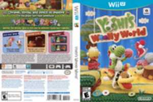 Free download Yoshis Wooly World Wii U Box Art free photo or picture to be edited with GIMP online image editor
