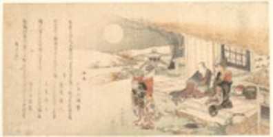 Free download Young Lady with Lamp; Man and Woman on Veranda of Tea-House free photo or picture to be edited with GIMP online image editor