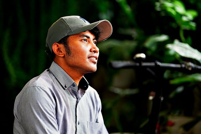 Free download young man hat portrait outdoors free picture to be edited with GIMP free online image editor