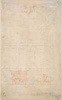 Free download Young Man Standing in Profile Facing Left (recto); Sketch of Two Capitals (verso) free photo or picture to be edited with GIMP online image editor