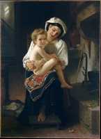 Free download Young Mother Gazing at Her Child free photo or picture to be edited with GIMP online image editor