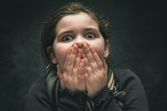 Free download young portrait girl face shock free picture to be edited with GIMP free online image editor