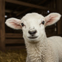 Young white sheep  screen for extension Chrome web store in OffiDocs Chromium