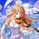 Your Lie In April New Tab Page  screen for extension Chrome web store in OffiDocs Chromium