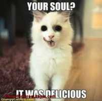 Free download Your soul? It was delicious - image macro free photo or picture to be edited with GIMP online image editor