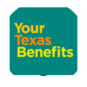 Your Texas Benefits  screen for extension Chrome web store in OffiDocs Chromium