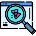 YouTube Audio Search  screen for extension Chrome web store in OffiDocs Chromium