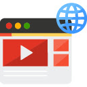 YouTube Global Video Shortcuts  screen for extension Chrome web store in OffiDocs Chromium