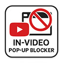 YouTube In Video Popup Blocker  screen for extension Chrome web store in OffiDocs Chromium