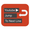 YouTube Jump to Next Line  screen for extension Chrome web store in OffiDocs Chromium