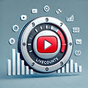 YouTube Live Subscriber Count  screen for extension Chrome web store in OffiDocs Chromium