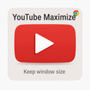 YouTube Maximize  screen for extension Chrome web store in OffiDocs Chromium