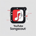 YouTube SongScout  screen for extension Chrome web store in OffiDocs Chromium