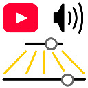 YouTube Wide Volume Slider  screen for extension Chrome web store in OffiDocs Chromium