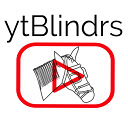 ytBlindrs  screen for extension Chrome web store in OffiDocs Chromium
