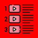 YT Playlist Manager  screen for extension Chrome web store in OffiDocs Chromium