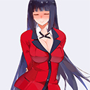 Yumeko Jabami | Anime Kakegurui Big LOVE <3  screen for extension Chrome web store in OffiDocs Chromium