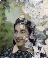 Free download Yvonne Rita Chatel 1940s Passport Photo free photo or picture to be edited with GIMP online image editor