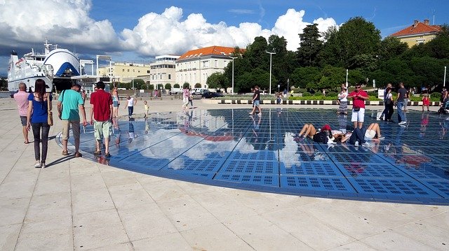 Free download Zadar Croatia Summer -  free illustration to be edited with GIMP free online image editor