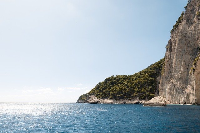 Descărcare gratuită Zakynthos Grecia Marea - fotografie sau imagine gratuită pentru a fi editată cu editorul de imagini online GIMP