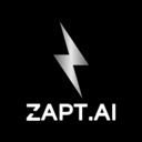 Zapt AI App Creator  screen for extension Chrome web store in OffiDocs Chromium
