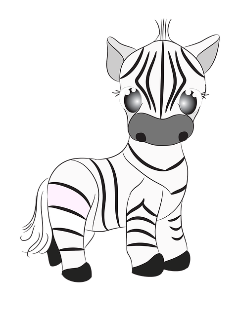Free download Zebra Animal Cute -  free illustration to be edited with GIMP free online image editor