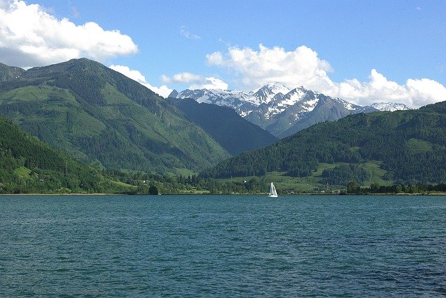 免费下载 Zell Am See Pinzgau Water - 免费插图，使用 GIMP 免费在线图像编辑器进行编辑