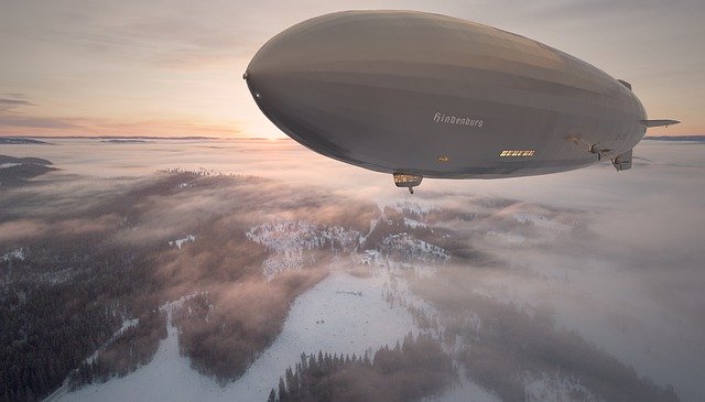 دانلود رایگان Zeppelin Hindenburg Lz129 - عکس یا تصویر رایگان قابل ویرایش با ویرایشگر تصویر آنلاین GIMP