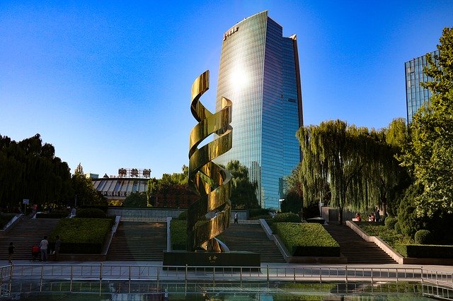 Free download Zhongguancun Life Modern Sculpture -  free photo or picture to be edited with GIMP online image editor
