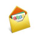 Zoho Mail  screen for extension Chrome web store in OffiDocs Chromium