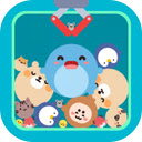 Zooplop Game Merge animals to create bigger and cuter creatures!  screen for extension Chrome web store in OffiDocs Chromium