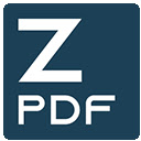 zPDF—Free Simple PDF Editor  screen for extension Chrome web store in OffiDocs Chromium
