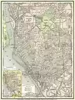 Free download 1895 Buffalo NY Street Map free photo or picture to be edited with GIMP online image editor