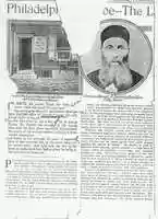 Free download 1900s Philadelphia Inquirer Article - Gershon Parmet - Philadelphia Scribe - The Last of His C... free photo or picture to be edited with GIMP online image editor