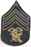 Free download 1902-1941 United States Army Quartermaster Corps Chain-Stitched Chevrons on Denim free photo or picture to be edited with GIMP online image editor
