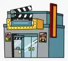 Free download 192 1926971 Cinema Clipart Movie Theatre Movie Theater Cartoon Png free photo or picture to be edited with GIMP online image editor