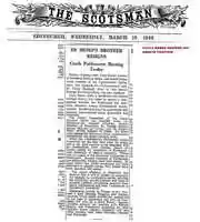 Free download 1948 MAR 10 VOJTA BENES SOCIAL DEMOCRAT RESIGNS FROM SENATE free photo or picture to be edited with GIMP online image editor