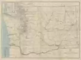 Free download 1950 Washington State Postal Route Map free photo or picture to be edited with GIMP online image editor