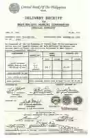 Free download 1962 AUS Australia WestPac Delivery Receipt free photo or picture to be edited with GIMP online image editor