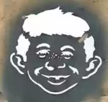 Free download 1969 MAD Mag Alfred Neuman Stencil free photo or picture to be edited with GIMP online image editor