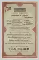 Free download 1972 PHL UBP Safekeeping Receipt free photo or picture to be edited with GIMP online image editor