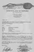 Free download 1999 UK Barclays Bank Certificate Of Deposit free photo or picture to be edited with GIMP online image editor