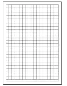 1cm squared paper
