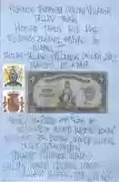 Free download 2011 PHL CBP Ten Peso BIll With TVM LSM 666 Mother And His Handwritings free photo or picture to be edited with GIMP online image editor