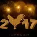 2017 Happy New Year  screen for extension Chrome web store in OffiDocs Chromium